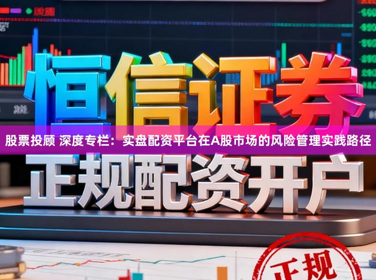 股票投顾 深度专栏：实盘配资平台在A股市场的风险管理实践路径